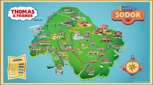 2.5K views · 44 reactions | We all know and love the Island of Sodor, the home of Thomas, his friends, and all their great adventures! Let's take a quick tour through this video! Which of these places are you familiar with? | Thomas & Friends | Facebook
