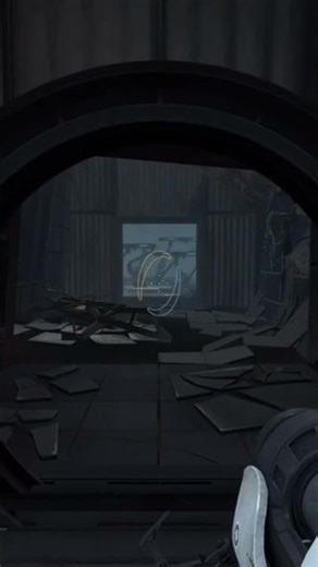 now we both get to see how it works #gaming #portal #glados