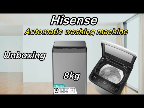 Hisense Washing Machine Unboxing + Installation Guide| Fully Automatic Washing Machine