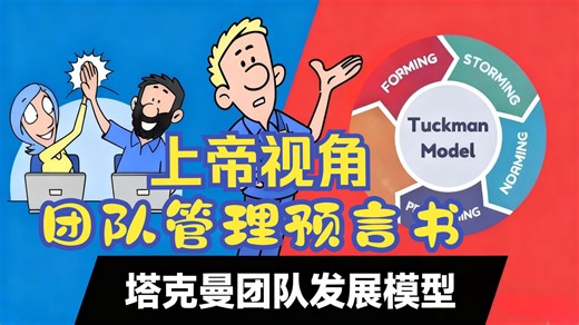 【项目管理圣经】【塔克曼模型】你的团队“卡”在哪了？5步带你预判团队所有阶段