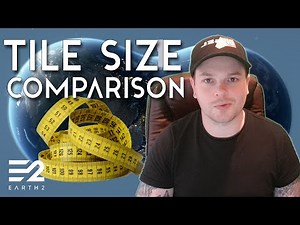 Earth 2 Plot Size Comparison - Tile sizes