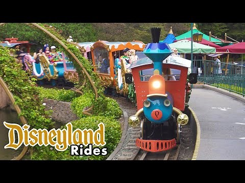 Casey Jr. Circus Train Caboose - Disneyland 67th Anniversary Ride [4K POV]