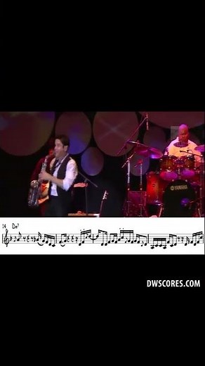 Dave Koz - Alto Sax transcription Silverlining live