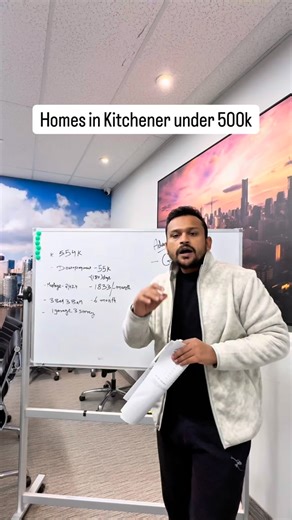 💬 Caption — “$554K Townhome Opportunity in Kitchener | Perfect for First-Time Buyers” Buying your first home in Canada doesn’t have to be impossible — especially when opportunities like this show up. 🏡✨ We just found a 3-bedroom freehold townhome in Kitchener priced at $554,000, and the best part? 👉 Flexible down payment options 👉 Potential GST/HST rebates 👉 Full Tarion warranty (peace of mind for new buyers) 👉 Perfect starter home to climb the property ladder If you’re tired of renting an