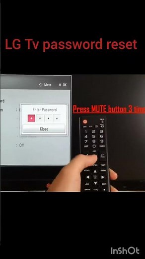 LG TV RESET PASSWORD LOCK _ Lock PIN Reset codes