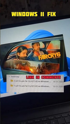 Far Cry 6 launch fix in windows 11 #gaming