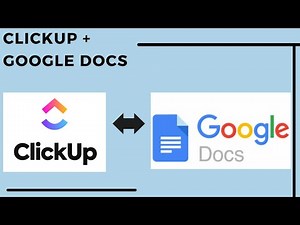 How to Integrate Clickup to Google Docs
