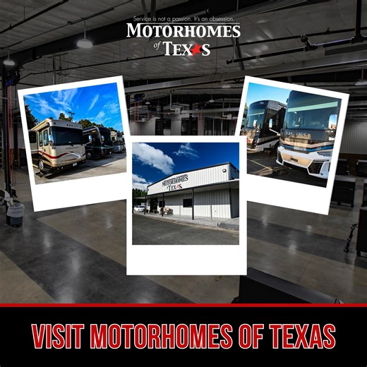 11 reactions | Visit Motorhomes of Texas Stop by and see what makes Motorhomes of Texas a trusted name in luxury motorhomes. Explore our showroom, service bays, and remodeling center. Our team is ready to help you every step of the way. ✨  936-564-1112  2410 NW Stallings Dr, Nacogdoches, TX #MotorhomesOfTexas #VisitUs #LuxuryOnWheels | Motorhomes of Texas | Facebook