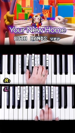 [TADC] Your New Home 🏠 Play piano easily with both hands 🎹