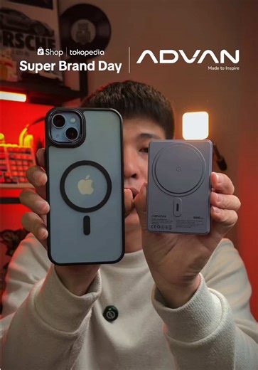 Powerbank ADVAN X-Slim 5: Wireless Charging Solution