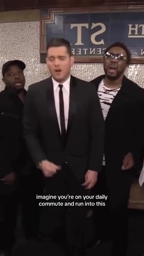 Unexpected Encounter with Michael Bublé on the Subway