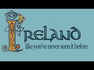 Stunning map portrayal of the famous faces and places of Ireland