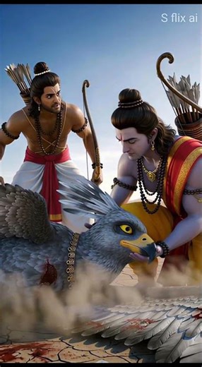 "रामायण का सबसे बड़ा युद्ध ⚔️ राम vs रावण | Epic Story | S Flix AI #shorts