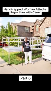 Handicapped Woman Attacks Repo Man with Cane | Bounty Hunter D FC