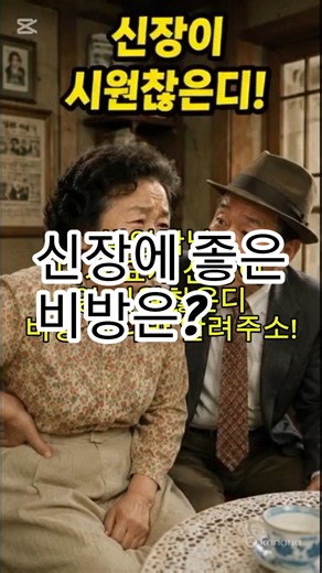 신장이 안 좋은데 비방 좀 알려주쇼! #신장에좋은음식 #신장건강 #유튜브쇼츠