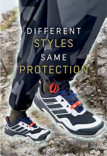 Low, mid, or high? 👟 Three heights, same GORE-TEX® Product Technology so your feet dry and comfy. What's your pick? 👇 #GORETEX #HikingBoots #OutdoorGear #Waterproof #FYP