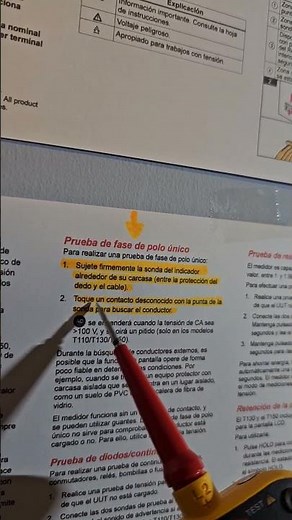 Fluke T150 Phase Detector