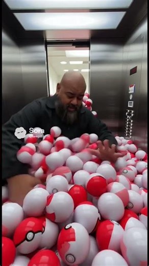 Attack of the PokeBalls! #ai #sora2