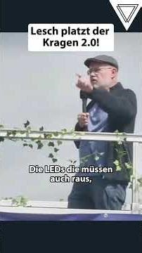 Harald Lesch loses his temper!
