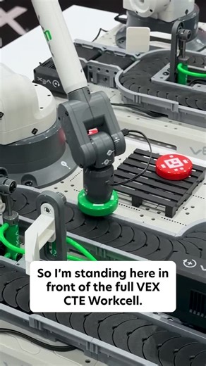 @vexrobotics | The VEX CTE Workcell is a great option for helping students connect classroom concepts to real world robotics applications! 🤖🌟 We met with... | Instagram