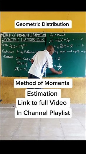 MGF Variance Geometric Distribution: How to Derive the Variance of Geometric Distribution #mgf