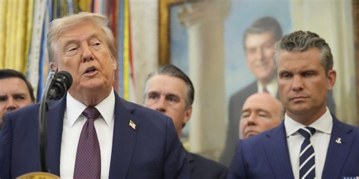 Trump Signs Order Calling Pentagon the Department of War
