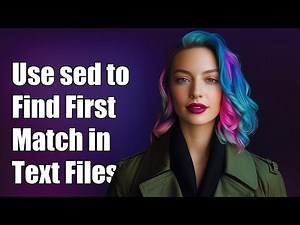 How to Use sed to Find the First Match in Text Files: A Step-by-Step Guide