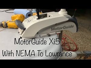 MotorGuide Xi5 Install With NEMA Gateway To Lowrance [Carolina Skiff Rebuild Part 20]
