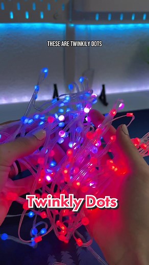 Twinkly Dots RGB Lights for Cool Tech Desk Setup