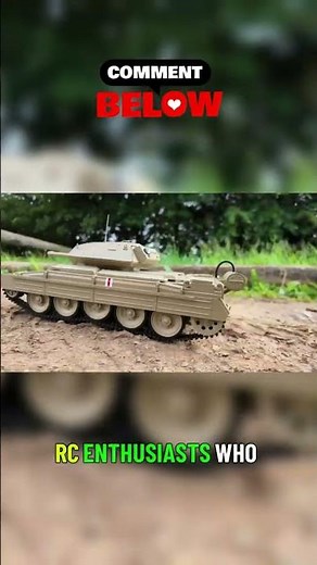 Dominate the Battlefield with the RC Tank! 💥 Epic Remote Control Action! #Shorts