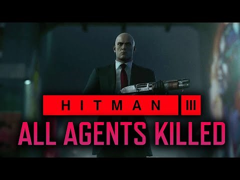 Hitman 3 - Berlin - Killing ALL 11 ICA Agents // Silent Assassin Clean House
