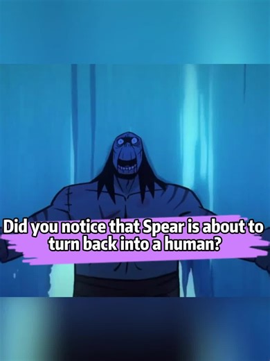 Did you notice that Spear is about to turn back into a human?#fyp #tiktok #usa #foryou #primal