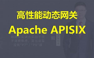 【IT老齐321】20分钟上手高性能动态网关APISIX