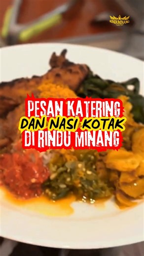 Pesan Katering dan Nasi Kotak di Rindu Minang Kelapa Dua Depok #katering #nasikotak #nasipadang