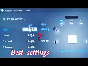 Low Surround Volume issue /Sony HT IV-300 Audio Settings