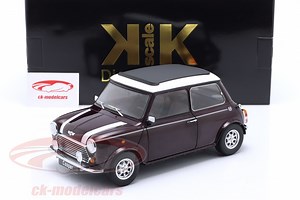 Mini Cooper LHD with sunroof violet metallic / white 1:12 KK scale