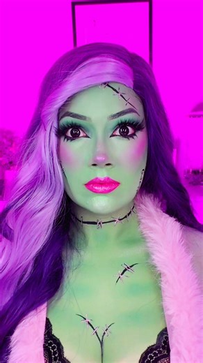 PIN UP ZOMBIE 🧟‍♀️ #makeuptransition #makeupartist #makeup #zombie