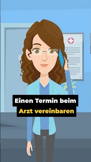 👩‍⚕️ Einen Termin beim Arzt vereinbaren #deutsch #a2 #b1 #dialogue #deutschlernen