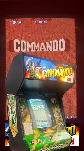 Who Remembers Commando? #retrogaming #arcadegame #videogame #arcade