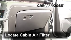 Cabin Air Filter Replacement: 2021 Ford Explorer Platinum 3.0L V6 Turbo