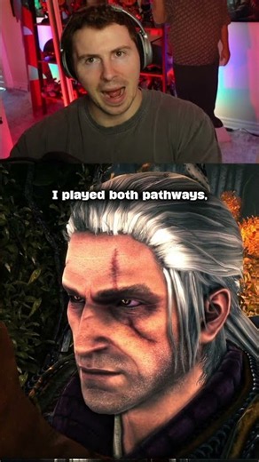 Witcher 2 Is Like 2 Games 🫨 #witcher2