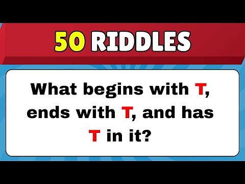 🧠 50 Riddles That Will Test Your IQ | Only 2% Can Solve This Logic Riddle | Brain Teasers & Riddles