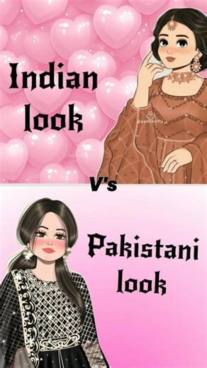 🇮🇳 Indian Looks vs 🇵🇰 Pakistani Looks – Who Wins the Style Battle? ✨🔥#IndianLooks 🇮🇳 #PakistaniLooks