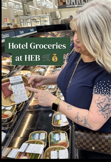 Grocery Store Run for Hotel Room Cooking