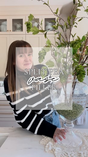 Obviously I only recommend adding split peas as vase filler to faux floral arrangements 😂 the peas add such a fun Spring vibe, and once the season is over, BAM! Split pea soup! 🙌🏼 this is such a cheap and easy way to add a bit of interest to your floral arrangements - will you do it? . . . #decor #homedecor #splitpeasoup #vasefiller #floralarrangement #flowerarrangement #springdecor #springdecorating #easydecor #homedecorhacks #decorhacks #decorhashtagfeed #interiors #multipurpose #multipurpo