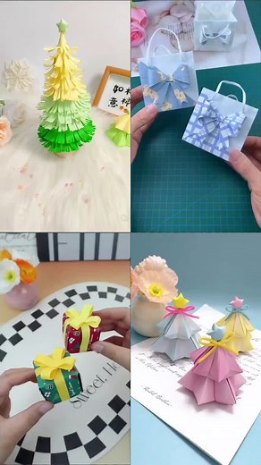 #diy #handmade #forkids #tutorial #creativecrafts #tiktokforyou #fyp #papercraft #handcraft #origami #merrychristmas