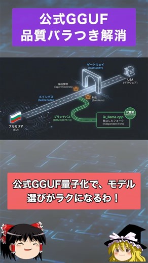 【衝撃】llama.cppがHugging Face合流！ローカルAIの歴史が変わる… #shorts #ローカルAI #llamacpp #HuggingFace #AI #エンジニア