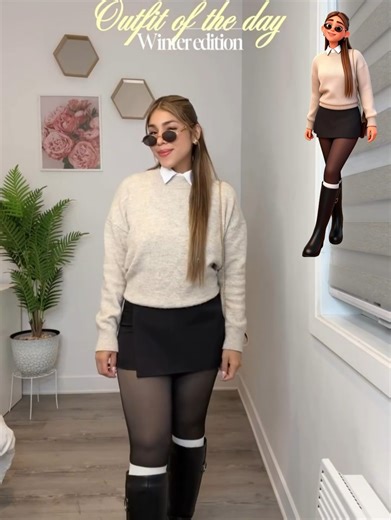 SHEIN.COM on Instagram: "Need to layer without leaving your style behind? @sandv_ela stays warm while serving looks 🧥 🔎193205008, 17685075, 162198816, 62742411 #SHEINtrends #SHEIN #SHEINstyle #SHEINhaul #SHEINForAll #OOTD #fashion #chic"