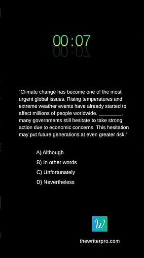 Fill in the Blank Follow for more! Free writing exercises, sign up now at thewriterpro.com