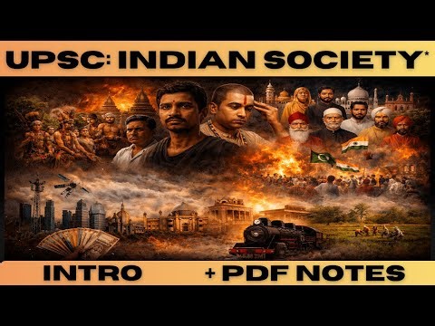 Indian Society for UPSC mains 2026 Ft. PW Prahar magazine